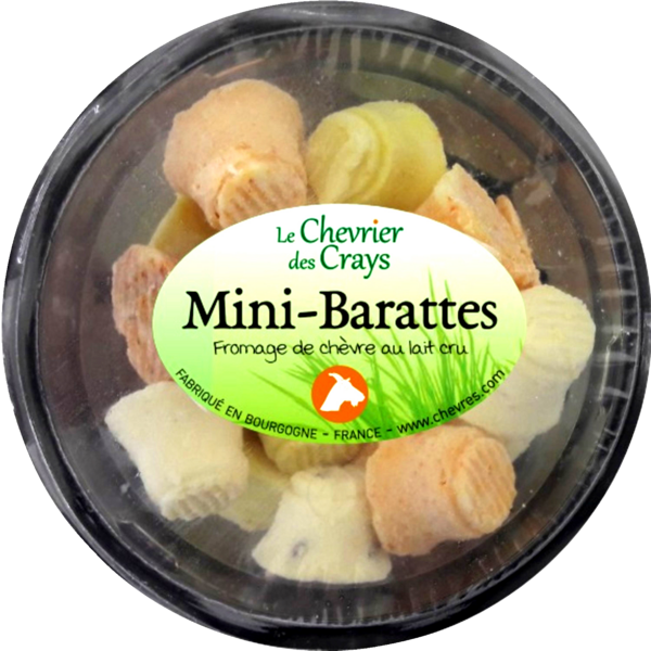 LE CHEVRIER DES CRAYS MINI-BARATTES AROMATISÉE
 code EAN 3503965274006 