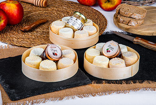 ASSORTIMENT FERMIER 3 LAITS 
+ CONFITURE