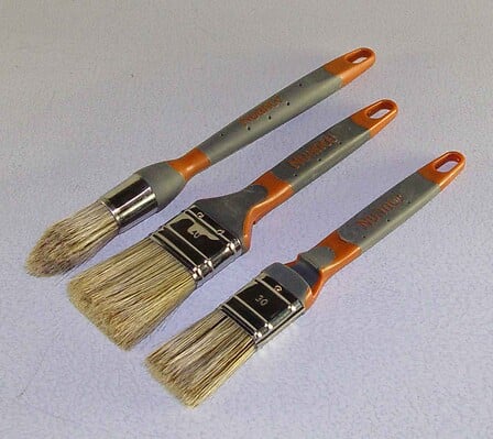 Ensemble 3 pinceaux à lasure