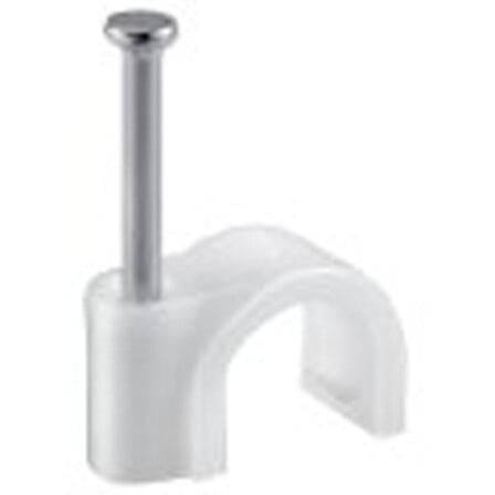 BRICELEC Attache câble - Lot de 100 - Blanc - D...