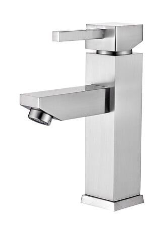 Mitigeur lavabo bec bas chrome à économique d'e...