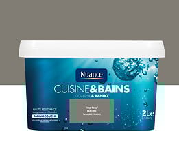 Peinture Cuisine et Bains - Trop taup' - Satin ...