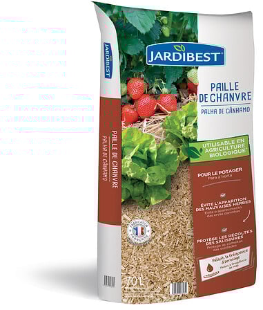 paillage chanvre - 70l