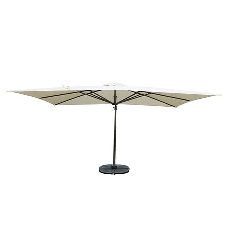 MODE DE VI Parasol excentré 4x3m écru