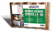 COTEKA Bûche densifiée - 5 pieces