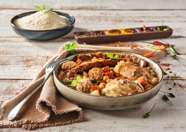  Couscous Aux Légumes Auchan Le Traiteur code EAN 3505625014724 