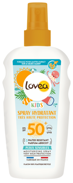 LOVEA SPRAY HYDRATANT FPS 50+ TRÈS HAUTE PROTECTION - KIDS
LOVEA code EAN 3506770001027 