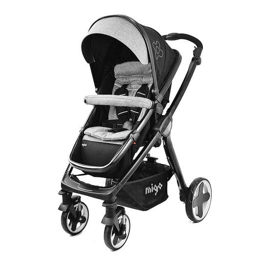  Migo Poussette vicky + beone Premium black  code EAN 3507460112191 