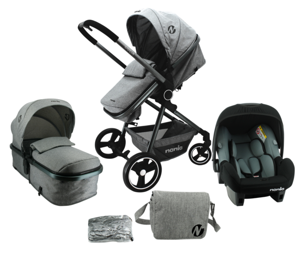 Poussette combinée Giulia 4 en 1