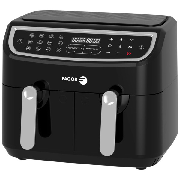 AIR FRYER DOUBLE CUVE 
