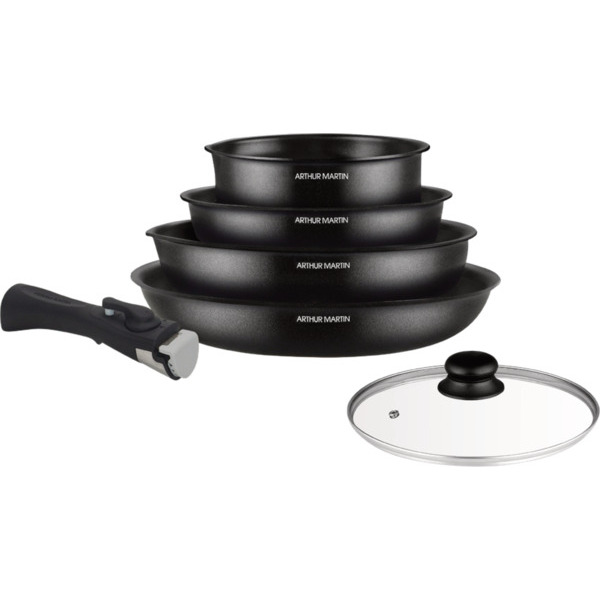 BATTERIE DE CUISINE 6 PIÈCES 
