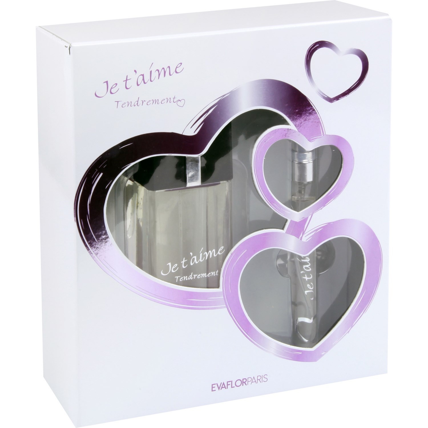 Coffret Je T'aime Tendrement EVAFLOR