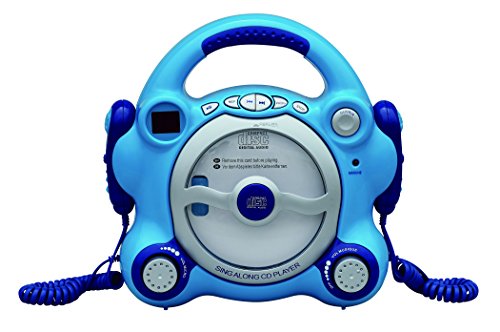 - 6023 - lecteur cd avec 2 micros