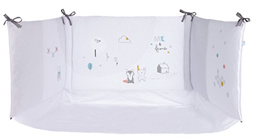 - - mixte - 1 - tour de lit - taille unique - c...