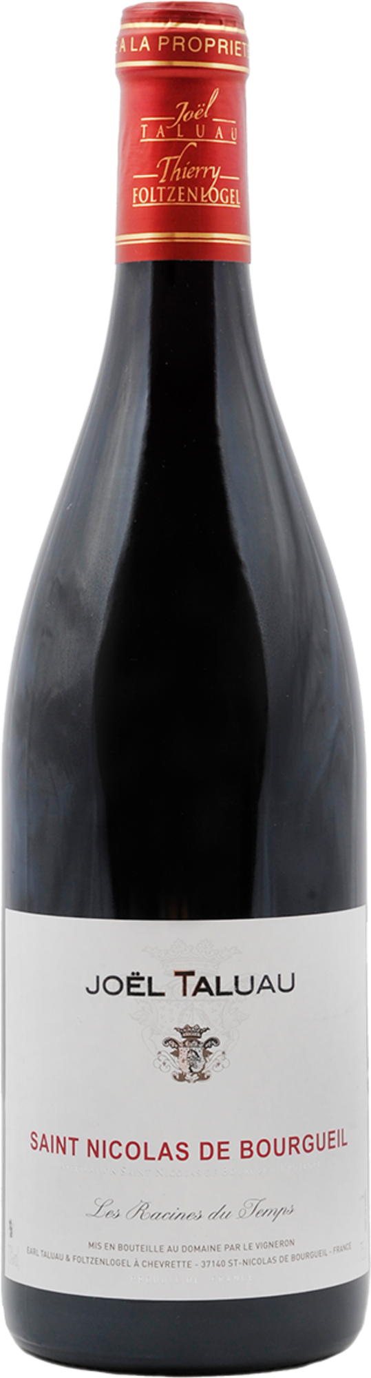  AOP SAINT-NICOLAS-DE-BOURGUEIL ROUGE - JOEL TALUAU "LES RACINES DU TEMPS" 2024 code EAN 3512242024012 