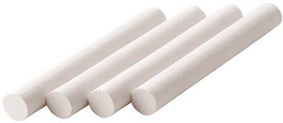 Omyacolor Giotto - Boite de 100 craies enrobées Blanches, testées dermatologiquement, école code EAN 3512440053920 