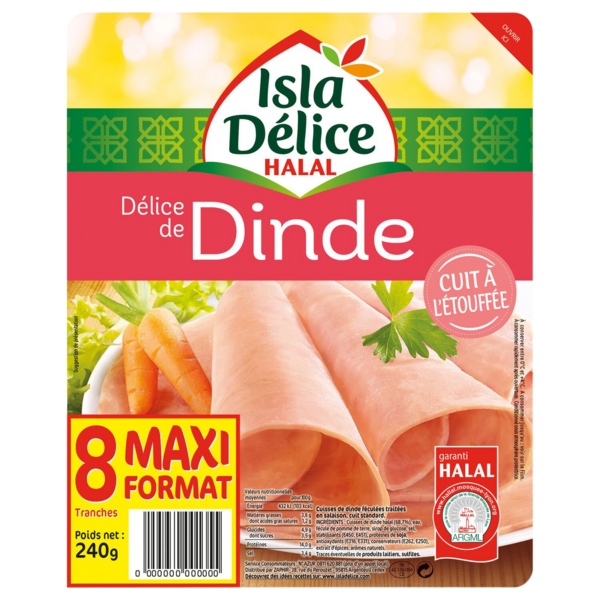 Délice de dinde Halal 