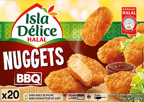 20 NUGGETS HALAL SURGELÉS