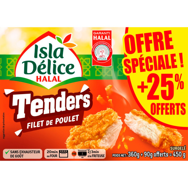  Tenders Filet De Poulet Original Isla Delice code EAN 3512690004666 