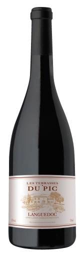  AOP Languedoc LES TERRASSES DU PIC Rouge code EAN 3512871239238 