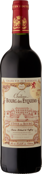 Côtes-de-Bourg Château Bourg 
des Eyquems code EAN 3513461012217 