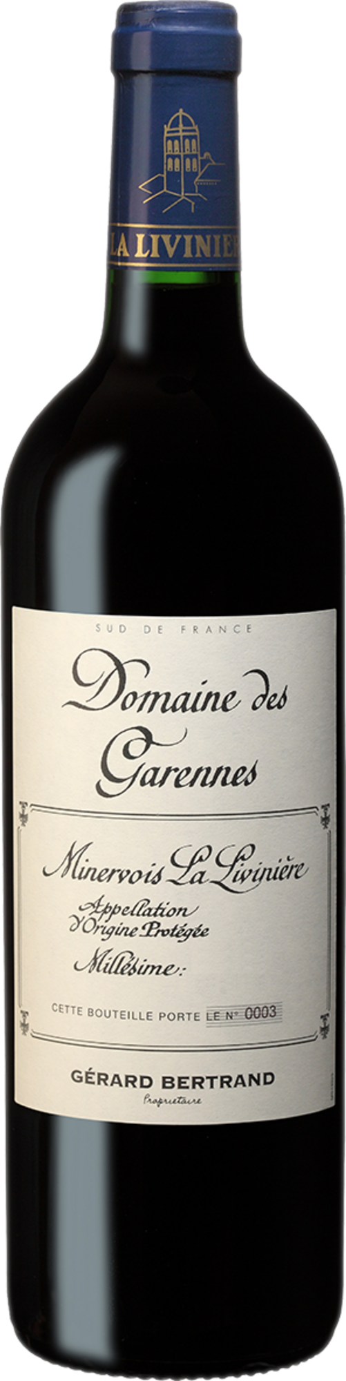 AOP MINERVOIS-LA LIVINIÈRE ROUGE BIO - DOMAINE ...
