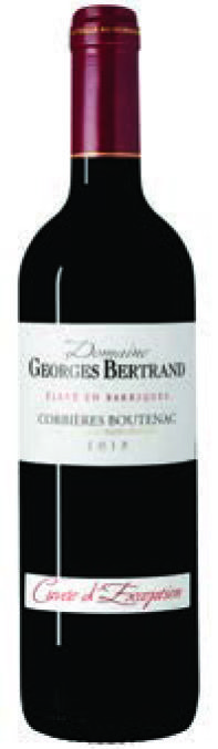AOP(2) CORBIÈRES BOUTENAC DOMAINE GEORGES BERTRAND “CUVÉE D’EXCEPTION” 2018. 3514120106605 (3514120106605)