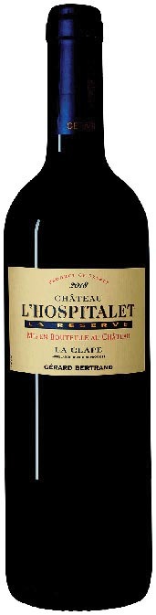  AOP(1) LA CLAPE CHÂTEAU L’HOSPITALET “LA RÉSERVE” 2018. code EAN 3514123107401 
