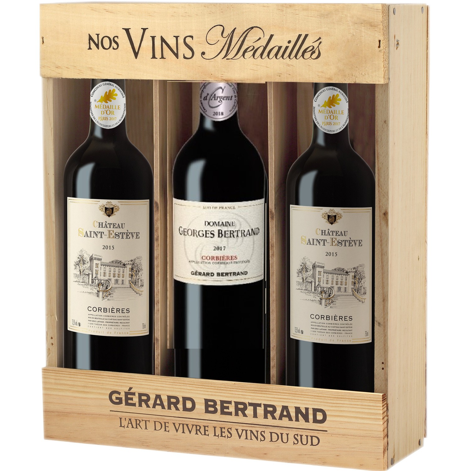 Vin rouge Corbières AOP GERARD BERTRAND