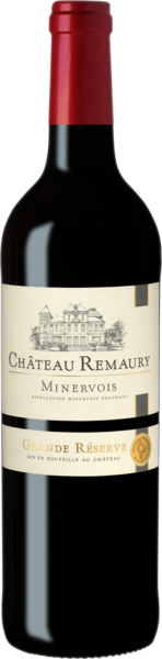 AOP MINERVOIS ROUGE
CHÂTEAU REMAURY 3514124410586 CHÂTEAU REMAURY