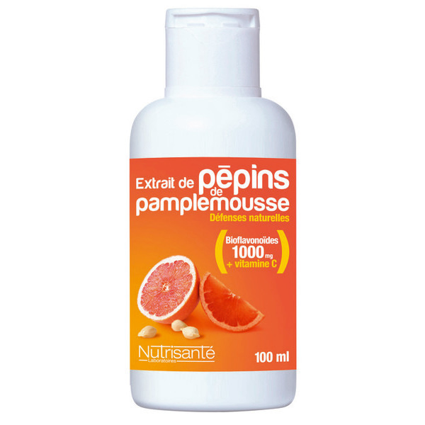 nutrisante Extrait de Pépins de Pamplemousse code EAN 3515450015643 