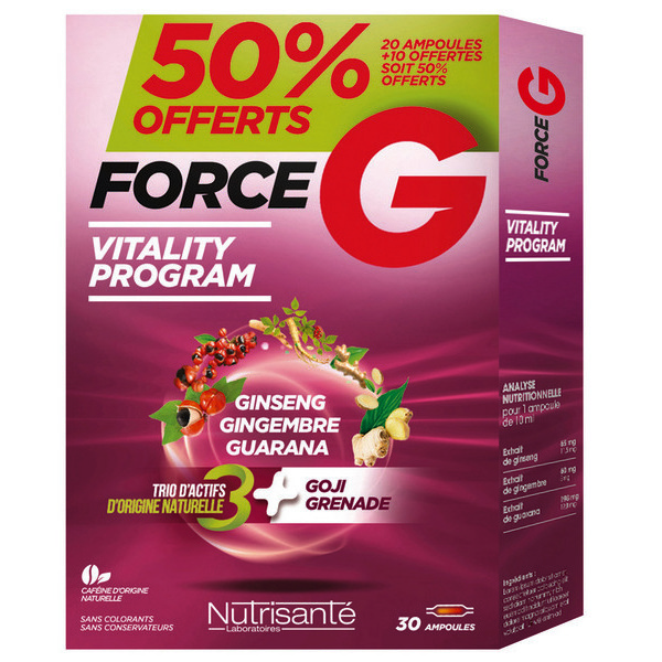  Compléments alimentaires Force G nutrisante  3515450024577