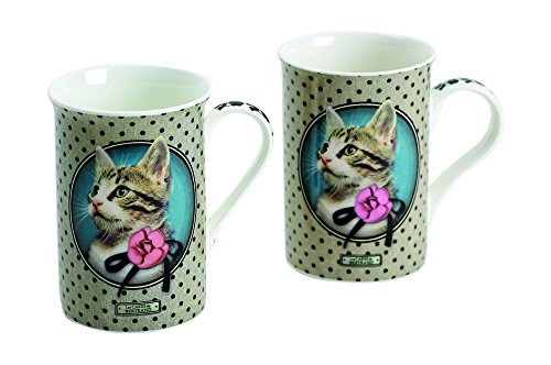 JD Diffusion K4751CHA Charlie Coffret de 2 Mugs...