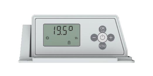 RADIATEUR À INERTIE SÈCHE ”SUVA”
