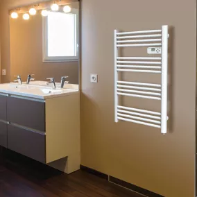  Sèche-serviettes électrique à inertie sèche Carrera Alani blanc 500W code EAN 3516215057090 