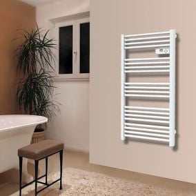  Sèche-serviettes électrique à inertie sèche Carrera Alani blanc 750W code EAN 3516215057106 