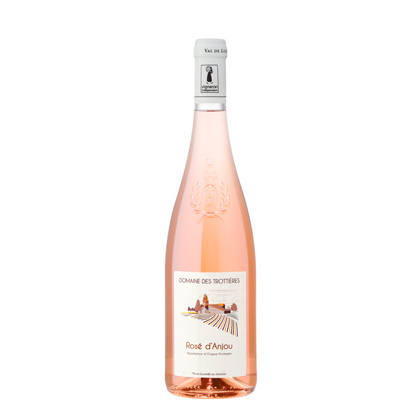 AOP ROSÉ D'ANJOU 2022 
DOMAINE DES TROTTIÈRES HVE
