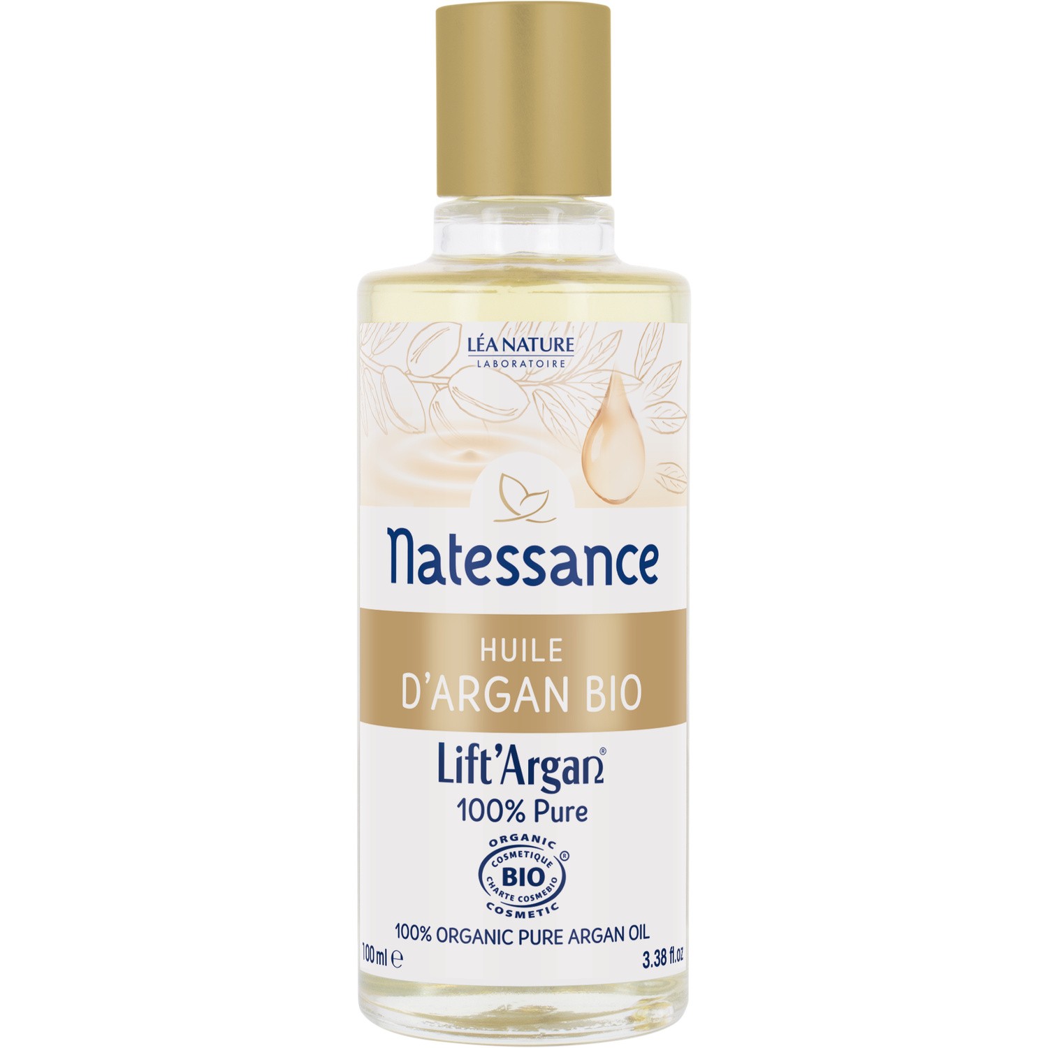 LIFT'ARGAN Huile pure argan natessance Bio LEA NATURE code EAN 3517360000078 