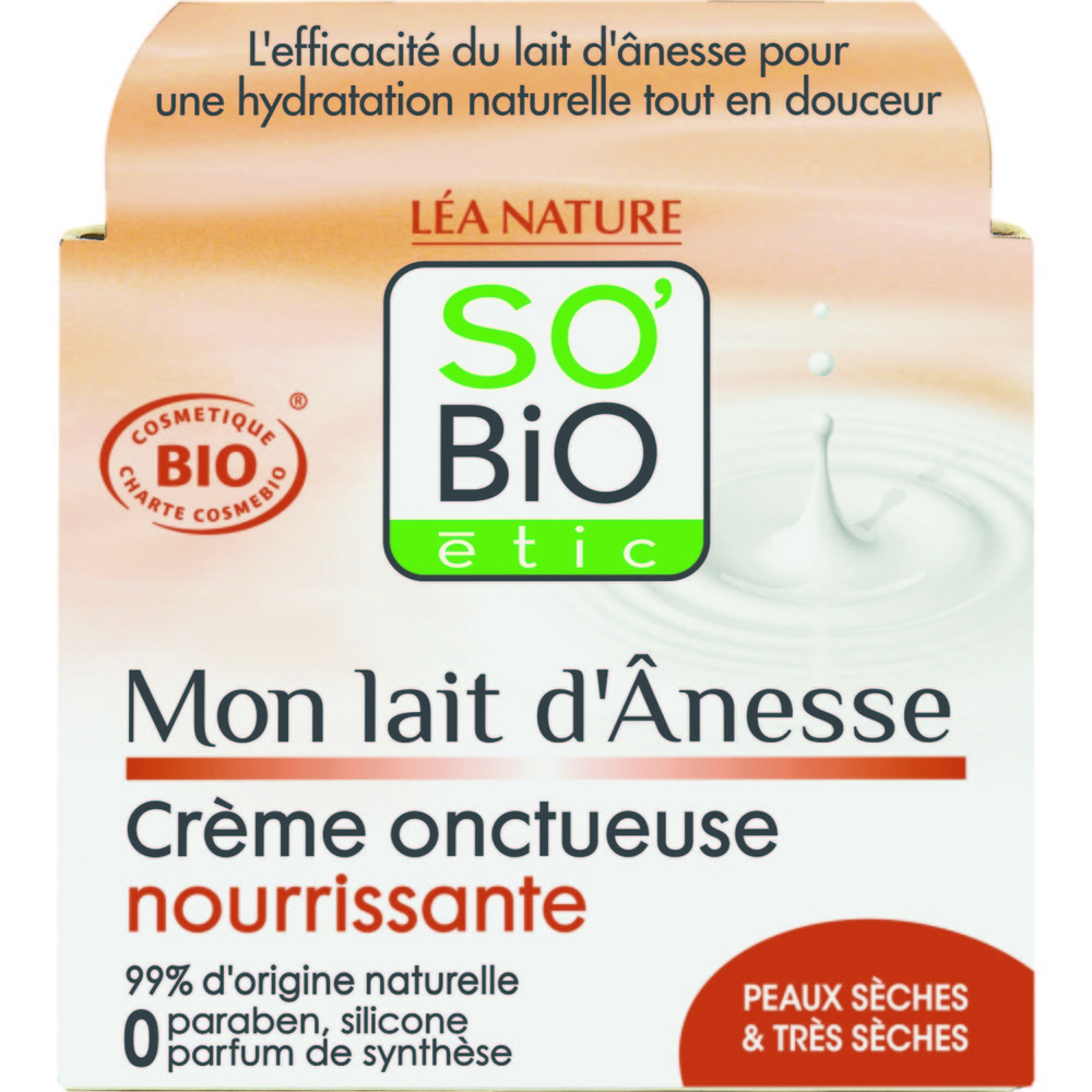  SOIN VISAGE “MON LAIT D’ÂNESSE SO’BIO ÉTIC” code EAN 3517360003222 