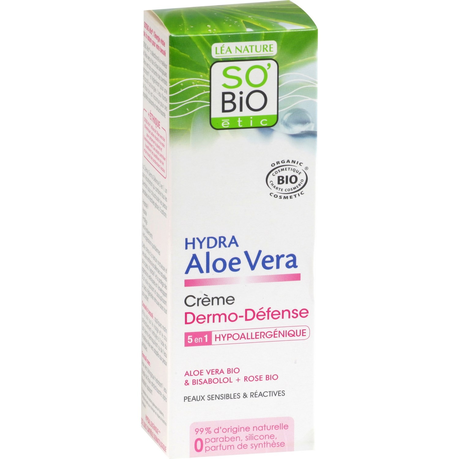 Crème visage dermo-défense SO'BIO ETIC