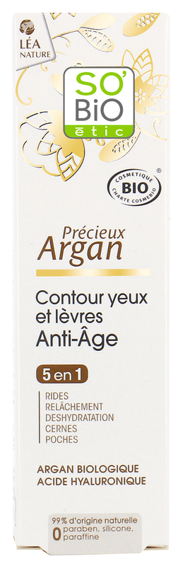 SOIN PRÉCIEUX ARGAN CONTOUR YEUX ET LÈVRES ANTI...