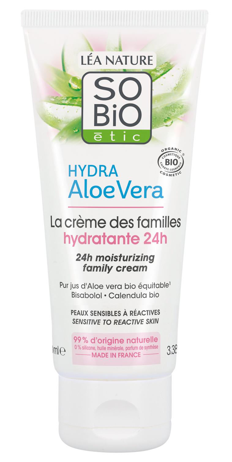  SOIN VISAGE HYDRA ALOE VERA SO'BIO code EAN 3517360013771 