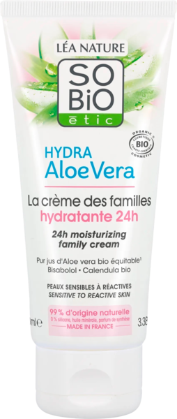  Crème Hydratante Bio À L'aloevera So'bio Étic code EAN 3517360027761 