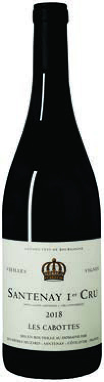 AOP(1) SANTENAY 1ER CRU LES FRÈRES MUZARD “LES CABOTTES” VIEILLES VIGNES 2018. 3517610035188 