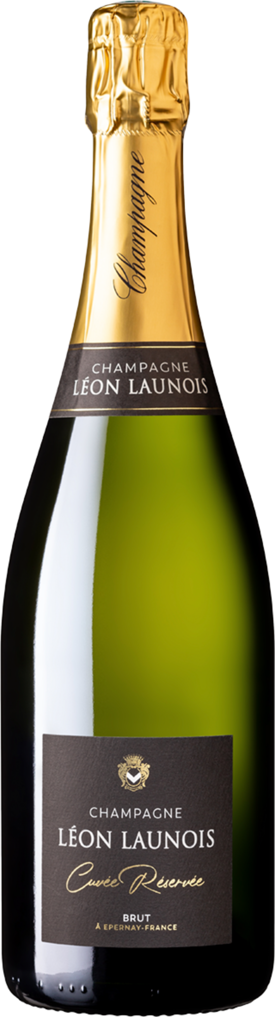  AOP CHAMPAGNE BRUT - LÉON LAUNOIS "CUVÉE RÉSERVÉE" code EAN 3518120001021 