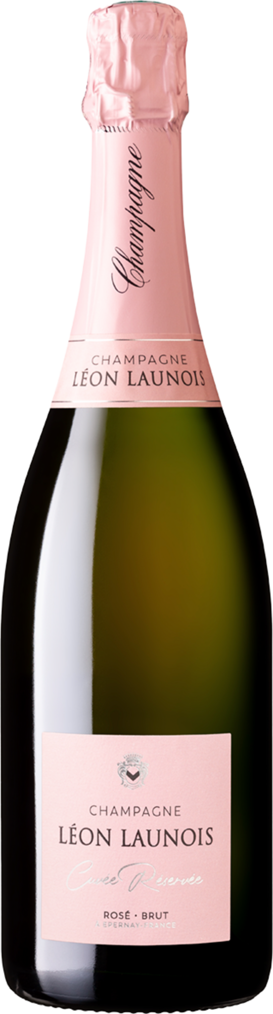  AOP CHAMPAGNE BRUT ROSÉ - LÉON LAUNOIS "CUVÉE RÉSERVÉE" code EAN 3518120001144 