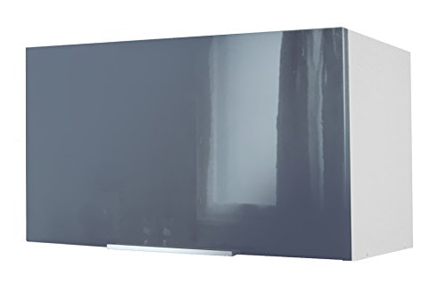 Belenus Berlenus CH6HG Meuble Haut de Cuisine sur-Hotte Gris Haute Brillance 60 cm 3519110066297 (3519110066297)