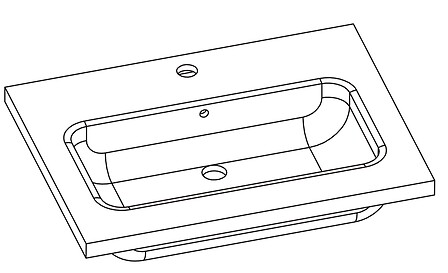 VIF TRITON VIF TRITON Vasque en résine - 35x50cm code EAN 3519239003555 