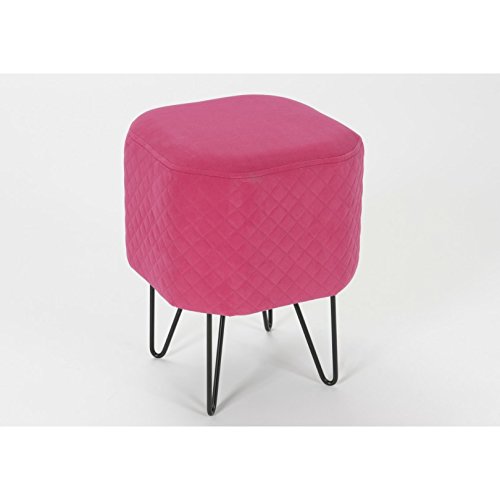 Tabouret moderne Cube rose 3520071496832 Amadeus Tabouret moderne Cube rose 3520071496832 Amadeus