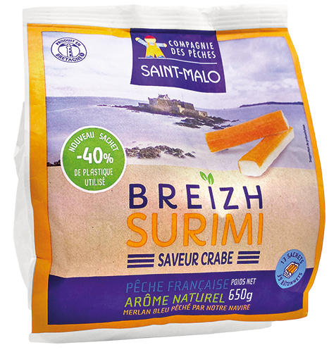 BÂTONNETS DE SURIMI SAVEUR CRABE